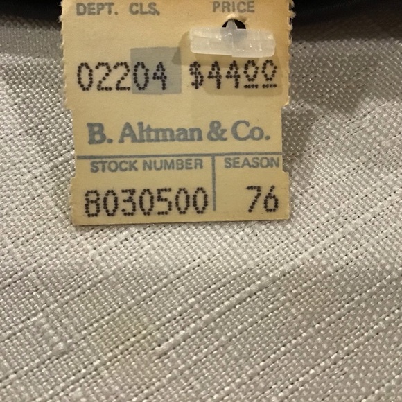 NEW Vintage B Altman Leather Gloves Cashmere Lined - Picture 2 of 6